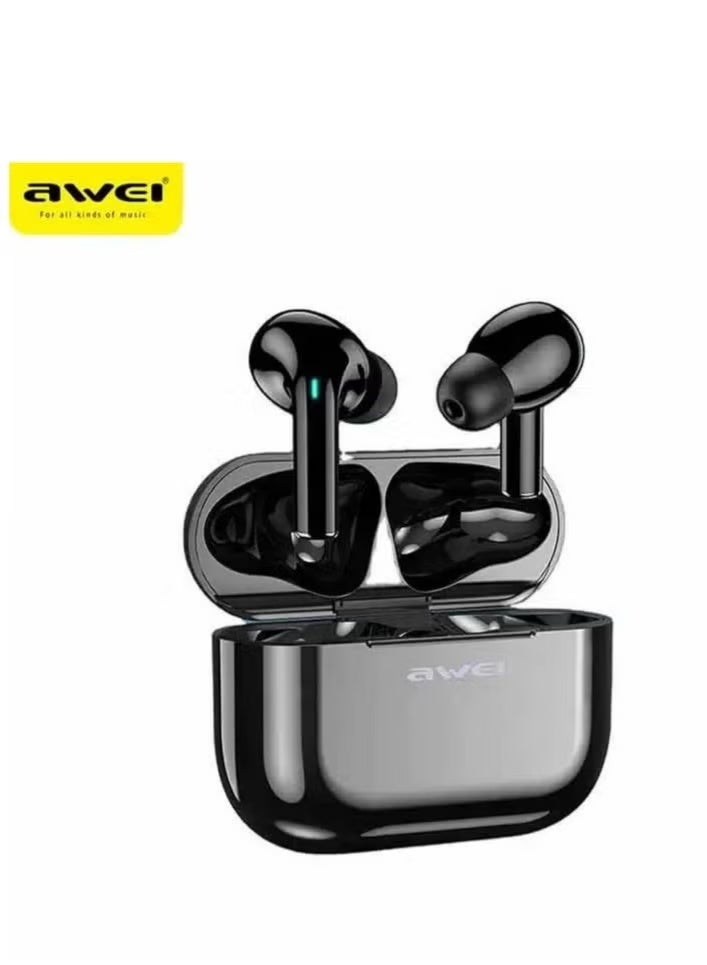 AWEI T29 True Wireless Bluetooth Earphones with Mic and Charging Case - Image 5
