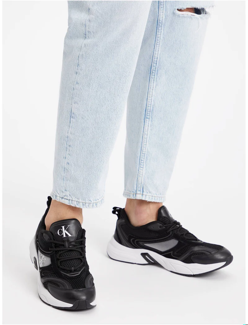 Calvin Klein Jeans Leather Sneakers