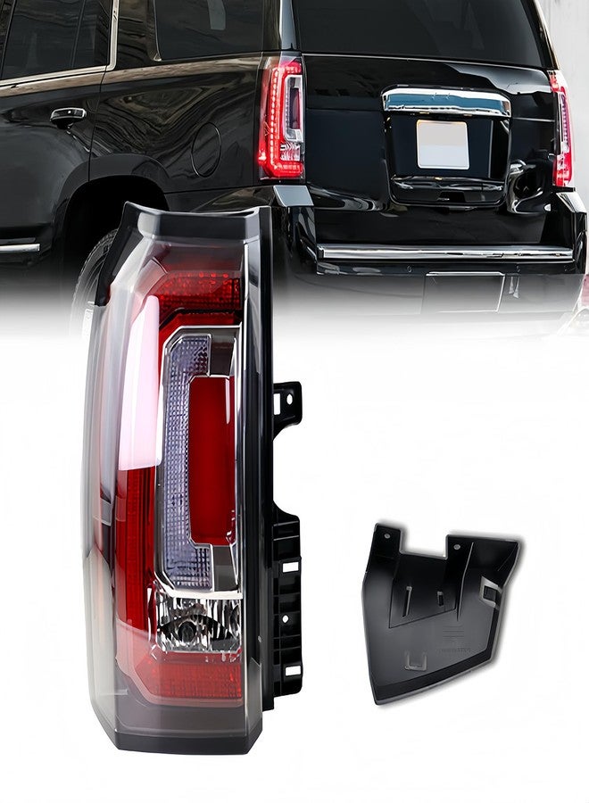 KOONDHEEND Left Driver Side LED Tail Light Assembly for 2015 2016 2017 2018 2019 2020 GMC Yukon/Yukon XL Denali SLE SLT | Replaces GM2800268 84536242 23380459 | Rear Brake Turn Signal Reverse Lamp - Image 1