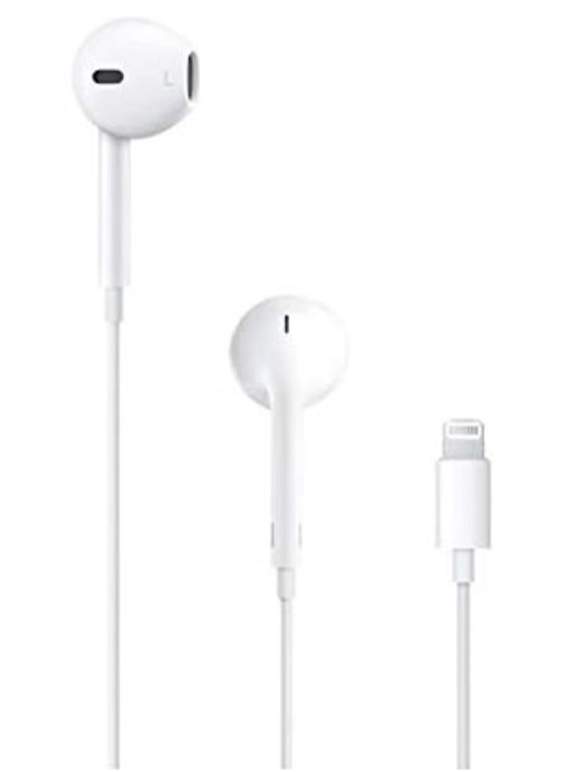 Generic - EarPods With Lightning Connector | iPhone Headphones, [MFI Certified] Earphones Wired Stereo Sound Earbuds with Microphone and Volume Control, Compatible with iPhone 14/13/12/SE/11/XR/XS/X/7/7 Plus/8 - Image 1
