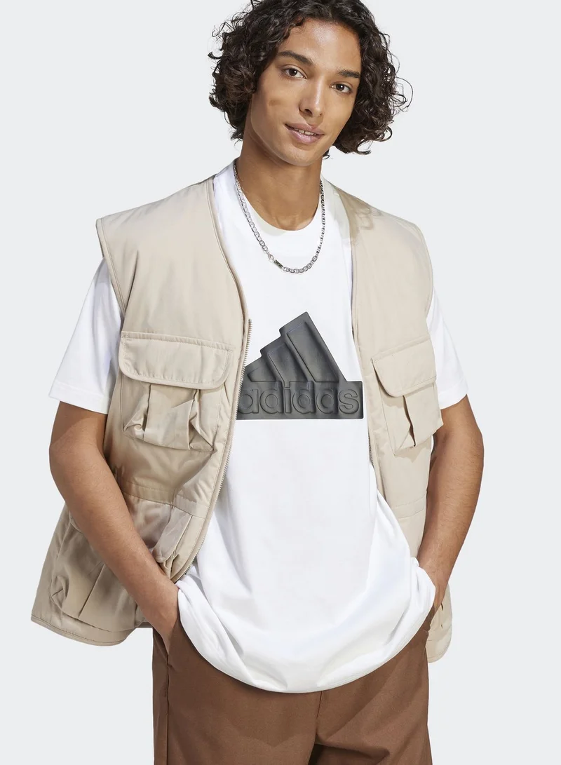 Adidas Future Icons Badge Of Sport Bomber T-Shirt
