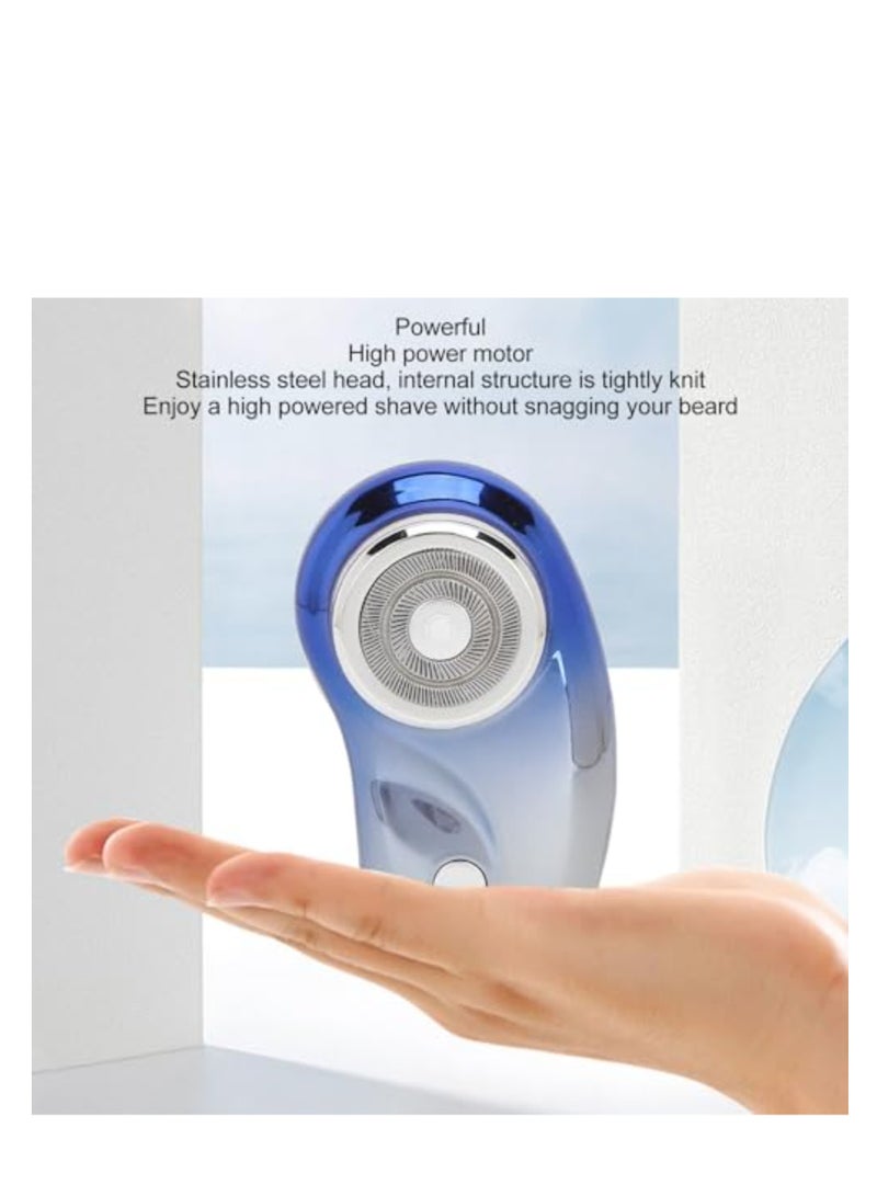 SOLARAE Waterproof Electric Beard Trimmer for Men - Versatile Wet & Dry Clipping, Surge Power, Curved Design, Type C Charging, Lightweight & Compact for Travel Use. - Image 3