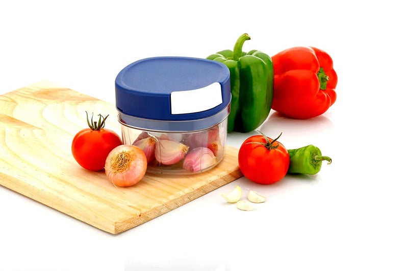 RILION Premium Plastic Vegetable Chopper 600 ml Multicolor - Image 3