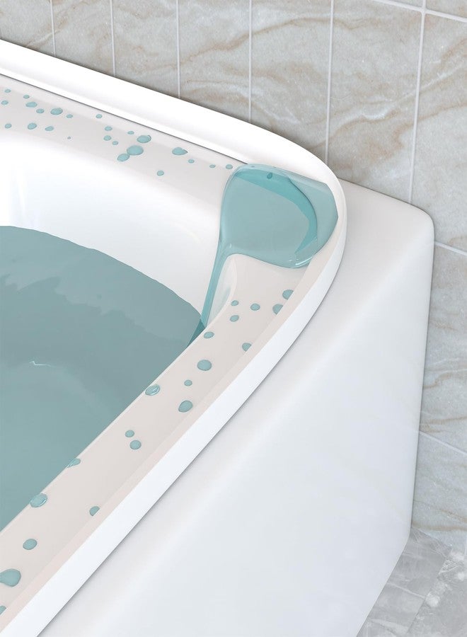 Pushglossy 118 Inch Shower Splash Guard for Bathtub Waterproof Self-Adhesive Shower Corner Guards Tub Water Splash Dam Barrier for Bathtub Rim Sinks and Kitchen Countertop - Image 4