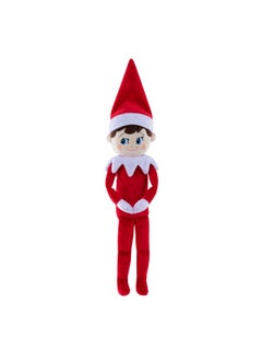 The Elf on the Shelf The Elf on the Shelf Plushee Pals - 17-inch The Elf on the Shelf Scout Elf Plush Toys Blue Eyed Boy- Huggable and Lovable Stuffed Elf Plush  - Image 4