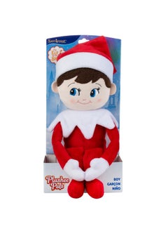The Elf on the Shelf The Elf on the Shelf Plushee Pals - 17-inch The Elf on the Shelf Scout Elf Plush Toys Blue Eyed Boy- Huggable and Lovable Stuffed Elf Plush  - Image 1