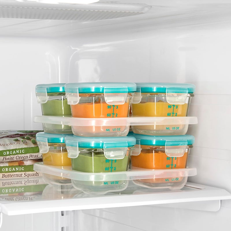 OXO Tot 8pc Glass Baby Block Set - Image 4