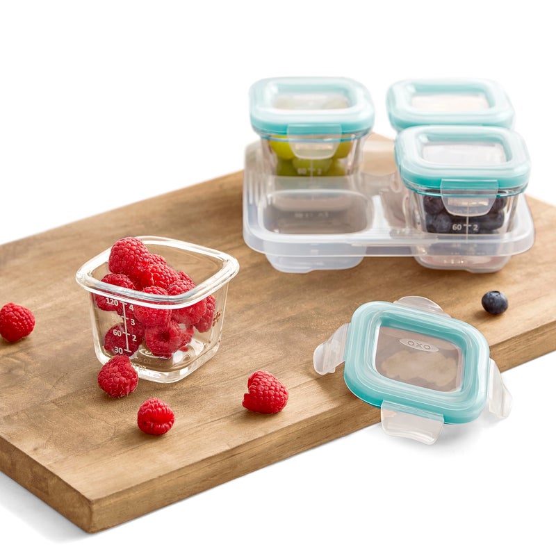 OXO Tot 8pc Glass Baby Block Set - Image 5
