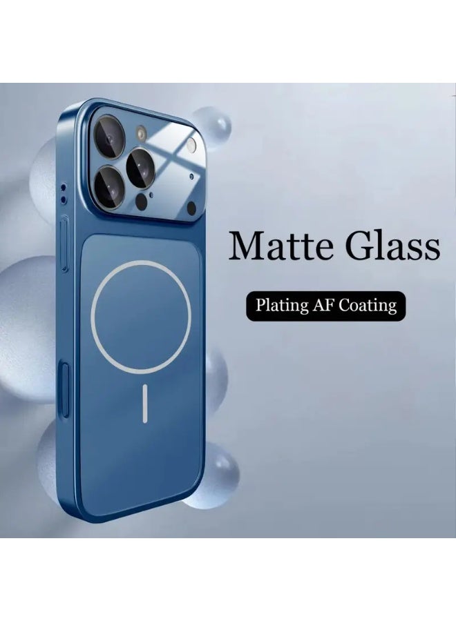 Elegant case for iPhone 16 Pro Max that keeps up with modern trends - Blue - Image 1