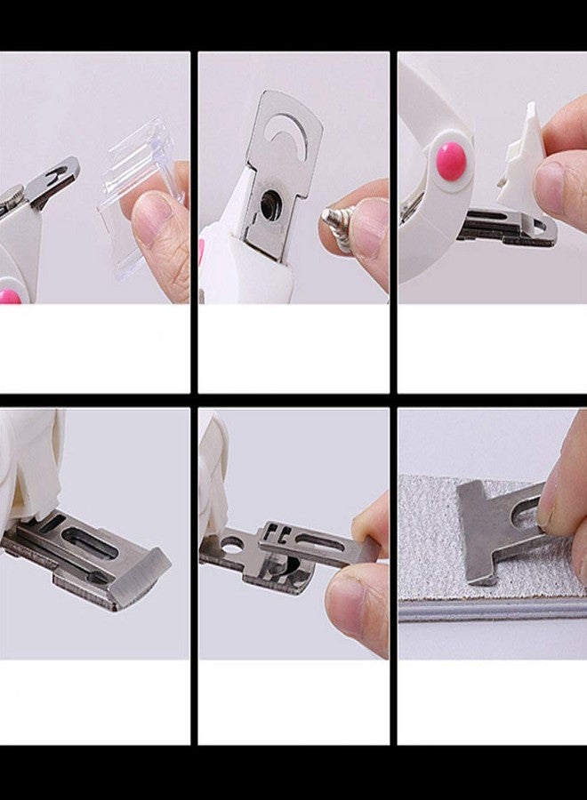 Acxico 1Pcs White Nail Art Nail Edge Clipper Cutter Acrylic Gel False Tips Manicure Tool - Image 4