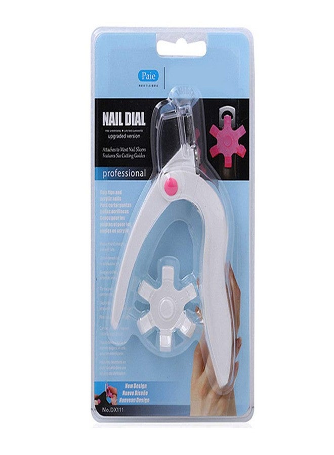 Acxico 1Pcs White Nail Art Nail Edge Clipper Cutter Acrylic Gel False Tips Manicure Tool - Image 2