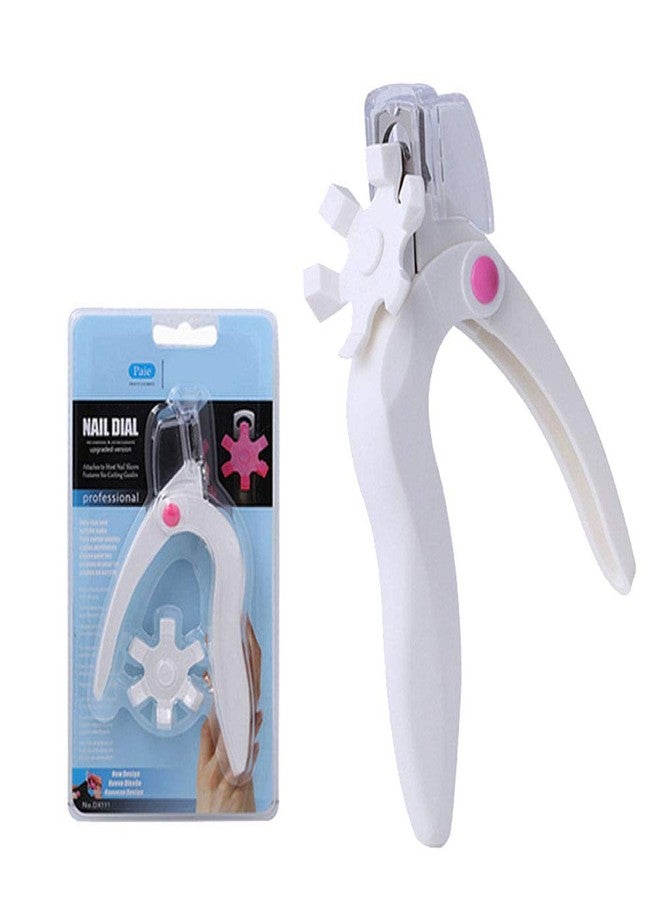 Acxico 1Pcs White Nail Art Nail Edge Clipper Cutter Acrylic Gel False Tips Manicure Tool - Image 3