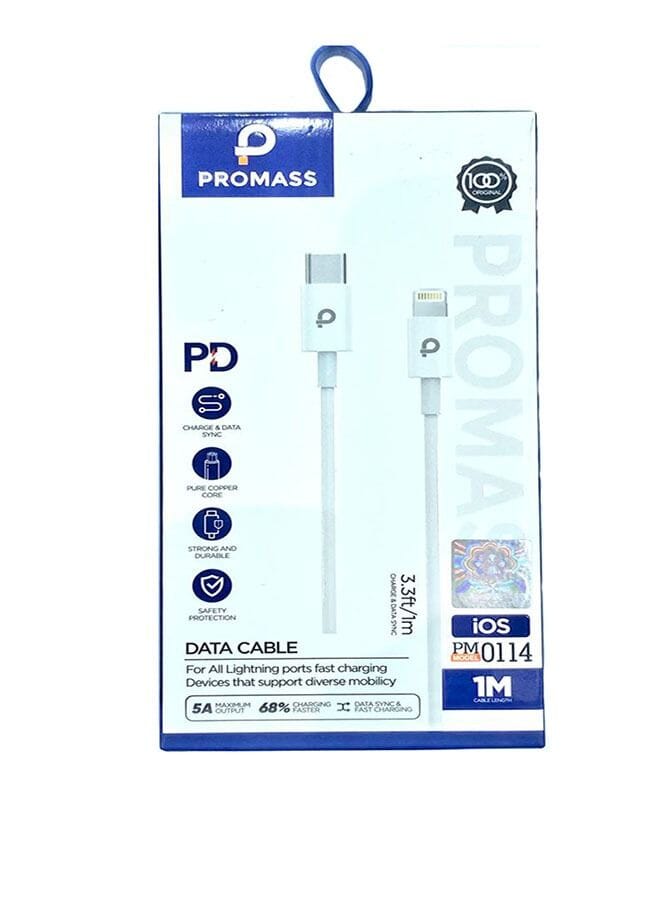 PROMASS Type C To Lightning Data Cable PM0114