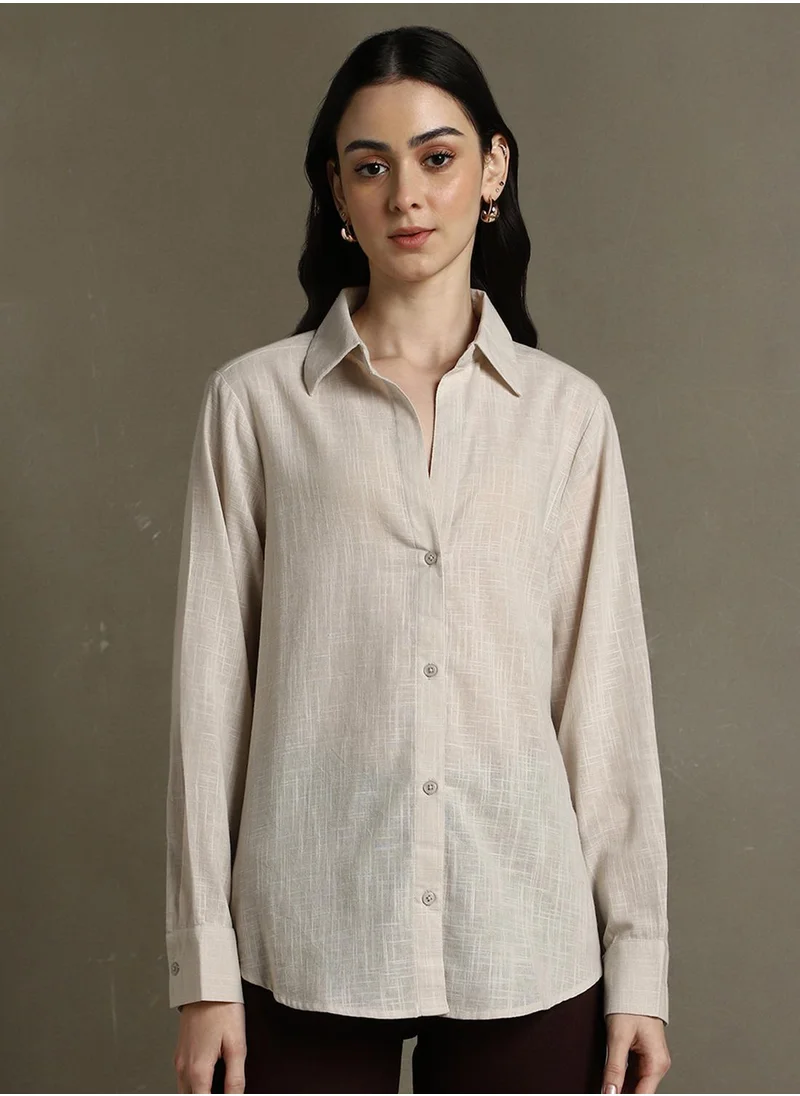 Dennis Lingo Beige Shirt For Men For Women