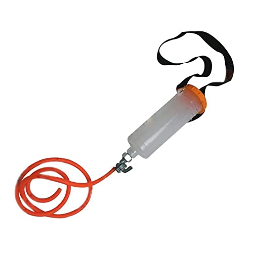 AnNafi Auxiliary Fuel Tank For Servicing Your Bike 300Ml  Fuel Tanks  Accessories  Workshop Tool Balancing Carbs Carburetor  Petrol 300ML Tank ROYAL ENFIELD BSA NORTON VINTAGE BIKES ORANGE