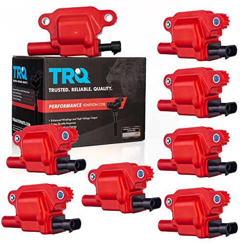 TRQ Ignition Coil Set Compatible with 16-22 Cadillac 14-21 Chevrolet 14-20 GMC - Image 2
