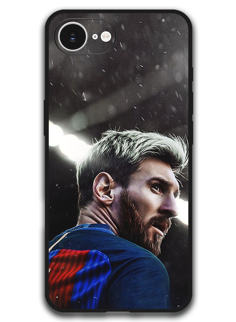 Theodor Case Compatible with Apple iPhone 17e / 16e 6.1 Inch Protection Shockproof Bumper Cover - Messi (4) - Image 1