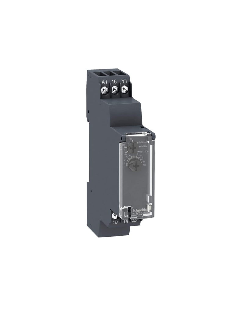 Schneider Electric - ON-DELAY TIMER W/CONTROL SIGNAL 240V 8AMP - RE17RAMU - Image 1