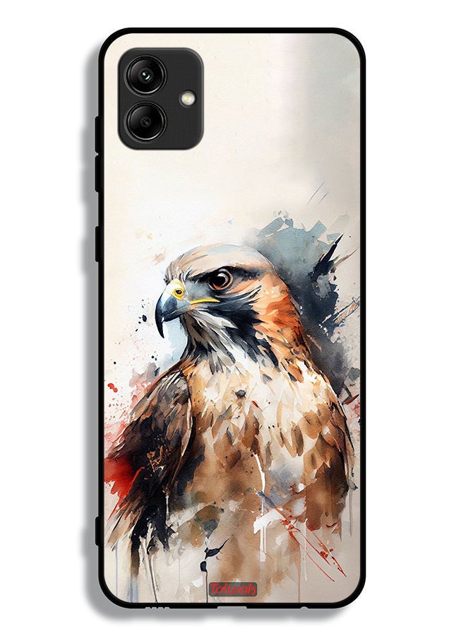 Tolwak Samsung Galaxy A04e Protective Case Cover Eagle Abstract Art - Image 1