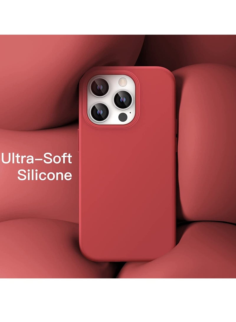 Silicone Case for iPhone 14 Pro Max 6.7-inch, Silky-Soft Touch Full-Body Protective Phone Case - Image 3