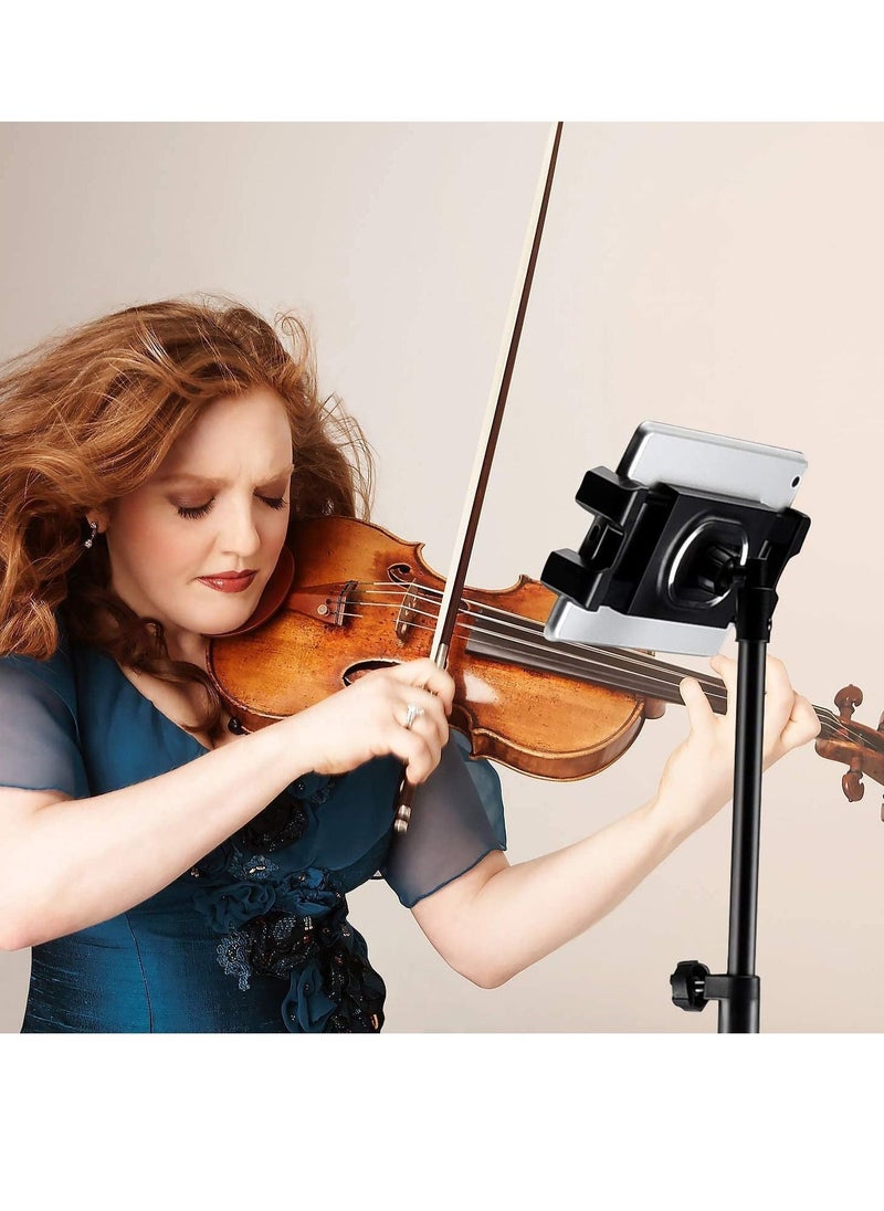 iPad Tripod Mount Tablet Holder Stand, 360 Adjustable Cradle Bracket Tripod Mount for Apple iPad Pro 12.9, iPad Pro 11, iPad Pro 10.5, iPad Pro 9.7, iPad Air 10.9 - Image 4