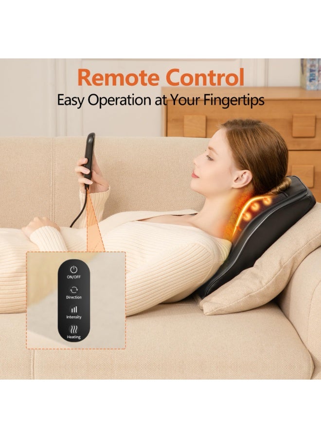 ASIV Neck and back massager, used to relieve pain in deep tissues and heat. Finger pressure shoulder massager with bidirectional rotation of the head, neck, back, shoulders and legs, a gift for mom and dad  - Image 4