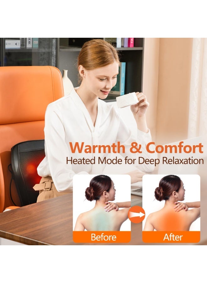 ASIV Neck and back massager, used to relieve pain in deep tissues and heat. Finger pressure shoulder massager with bidirectional rotation of the head, neck, back, shoulders and legs, a gift for mom and dad  - Image 5