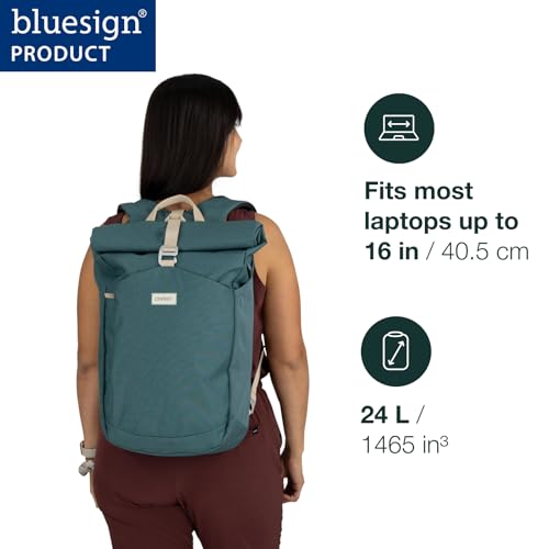 Osprey Arcane Roll Top Commuter Backpack Botanica - Image 3
