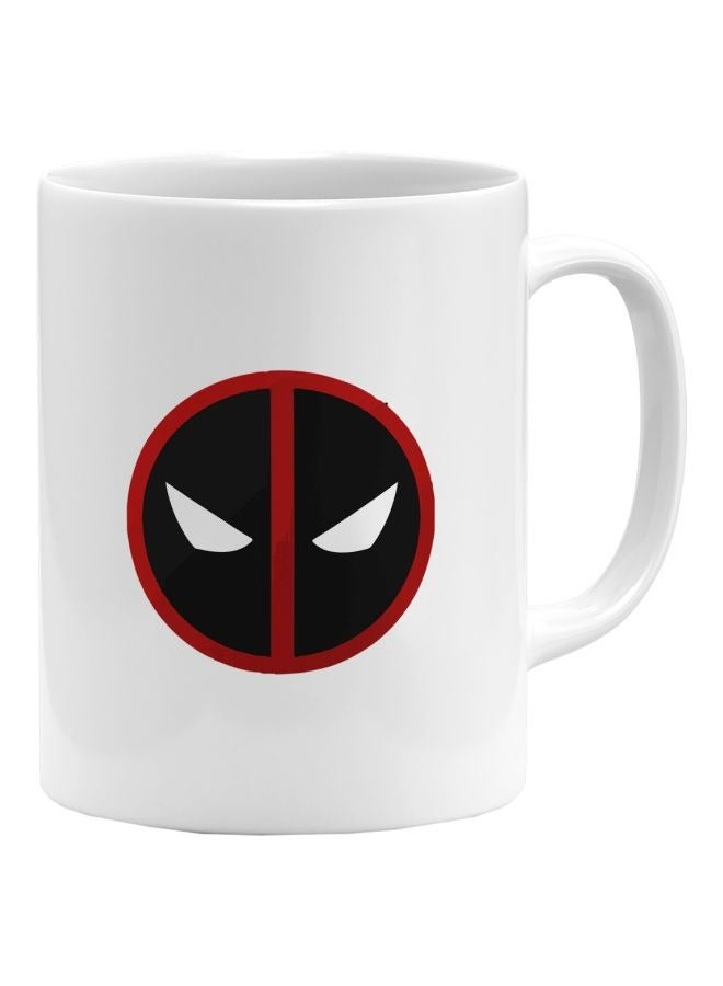 LIT Deadpool Minimalist Printed Coffee Mug - Image 1