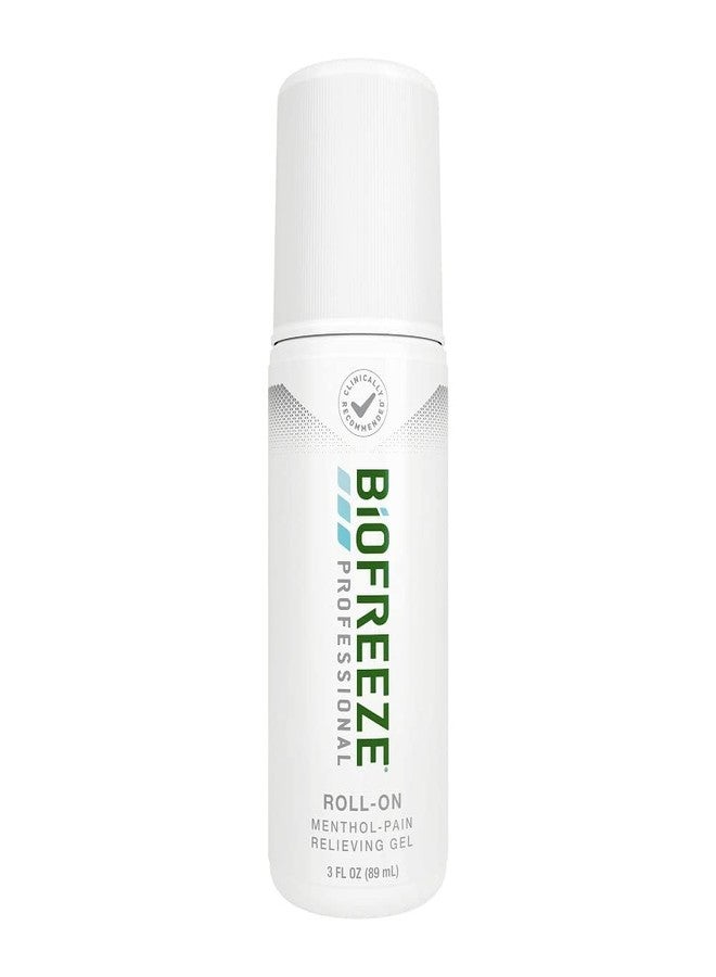 Biofreeze Professional Pain Relief Roll On, Knee & Lower Back Pain Relief, Arthritis Pain Reliever, Neck Pain Relief, Cooling Joint Pain Relief, Roll-On Menthol Gel 3 Fl Oz - Image 1