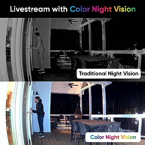 Wyze Cam OG Telephoto Indoor/Outdoor 1080p Wi-Fi Smart Home Security Camera with 3X Optical Zoom, Color Night Vision, Motion Detection, 2-Way Audio, Compatible with Alexa & Google Assistant, White - Image 3
