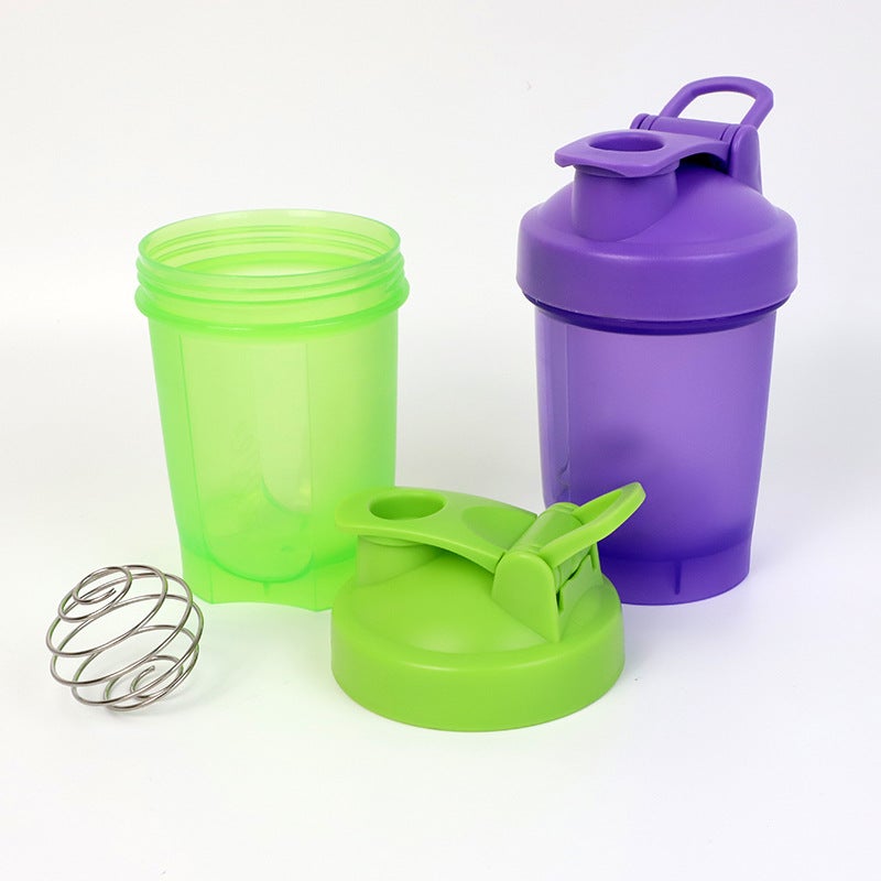 YL 350ml Multi-Color Shaker Bottle with Flip Top, Portable Fitness Water  Bottle - Image 4