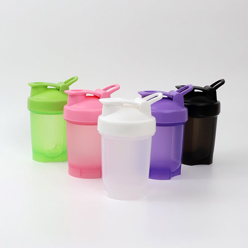 YL 350ml Multi-Color Shaker Bottle with Flip Top, Portable Fitness Water  Bottle - Image 2