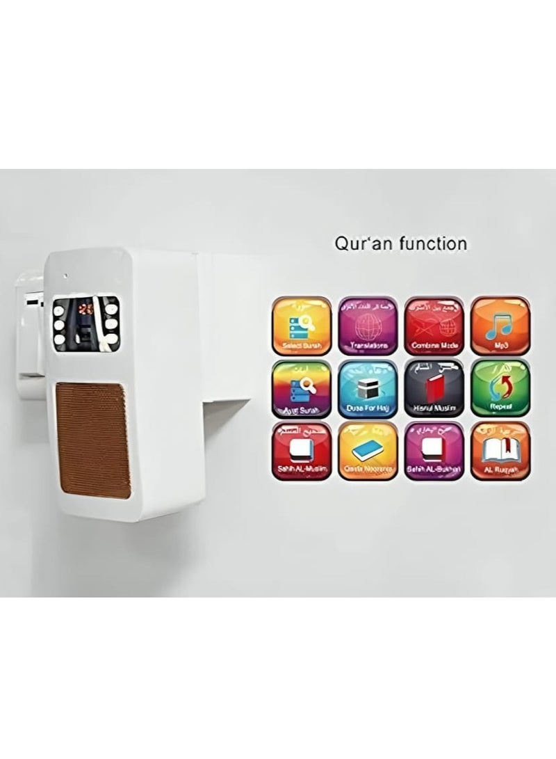 Equantu Equanto SQ-669 Smart Quran Speaker with Remote Control with Wall Plug - Image 4