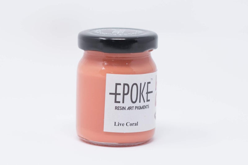 EPOKE Live Coral Opaque Art Resin Pigment Paste (75 g) - Image 3
