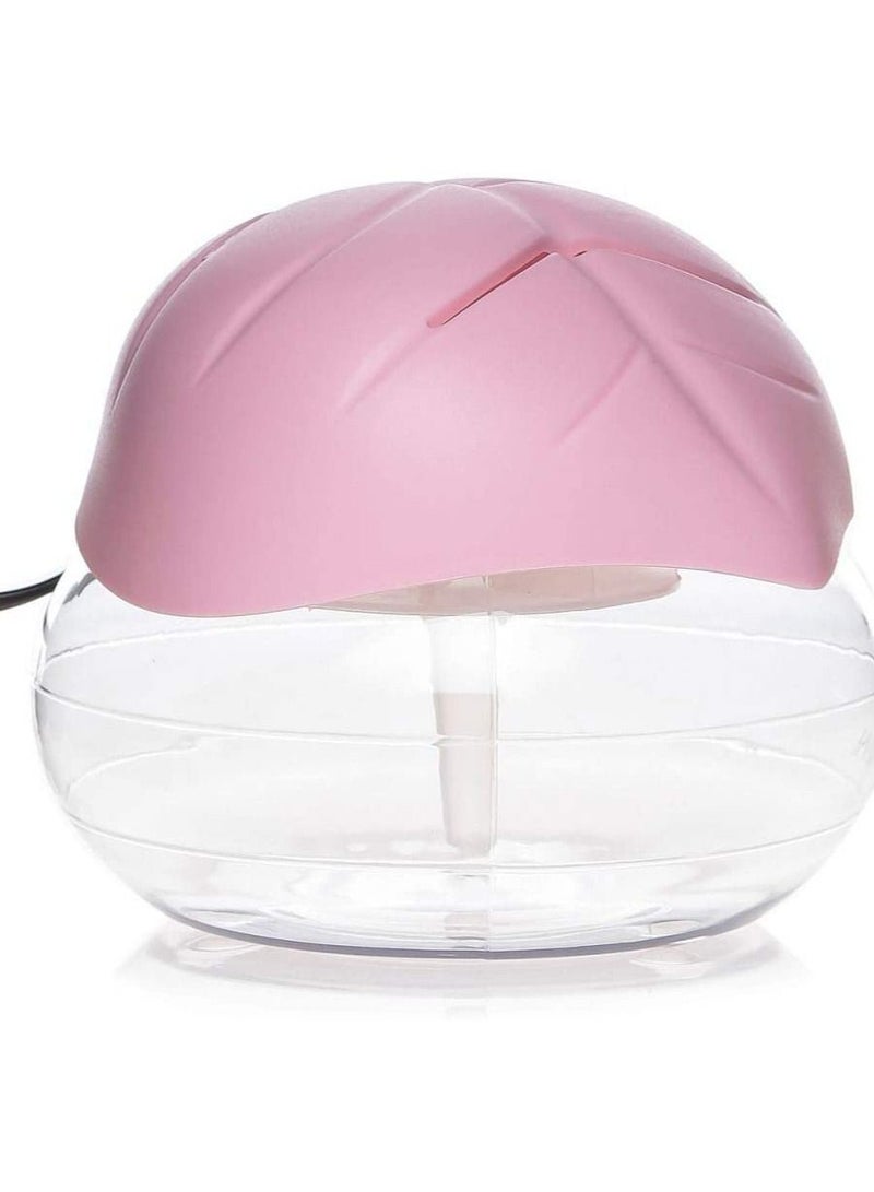 DubaiGallery Water Based Purifier Humidifier Aromatherapy Air Cleaner Pink - Image 1