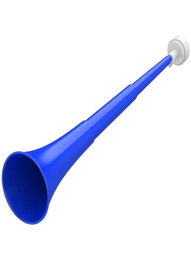 Ouffun Collapsible Stadium Horn 24 Inch Vuvuzela Plastic Trumpet Horn Blow Horn Noisemakers Loud Sound Soccer Horn Cheer Horn for Sporting Events Graduation Games School Party Supplies Favors Accessories - Image 1