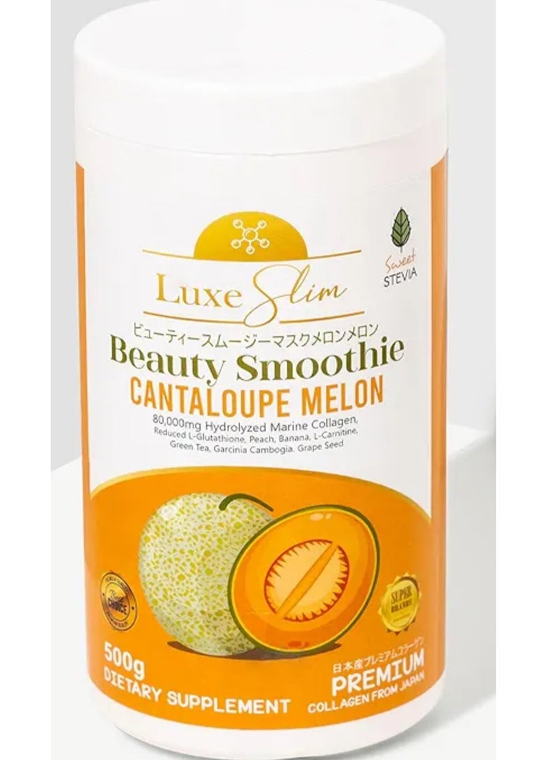 Luxe Slim Cantaloupe Melon Beauty Smoothie - 500g