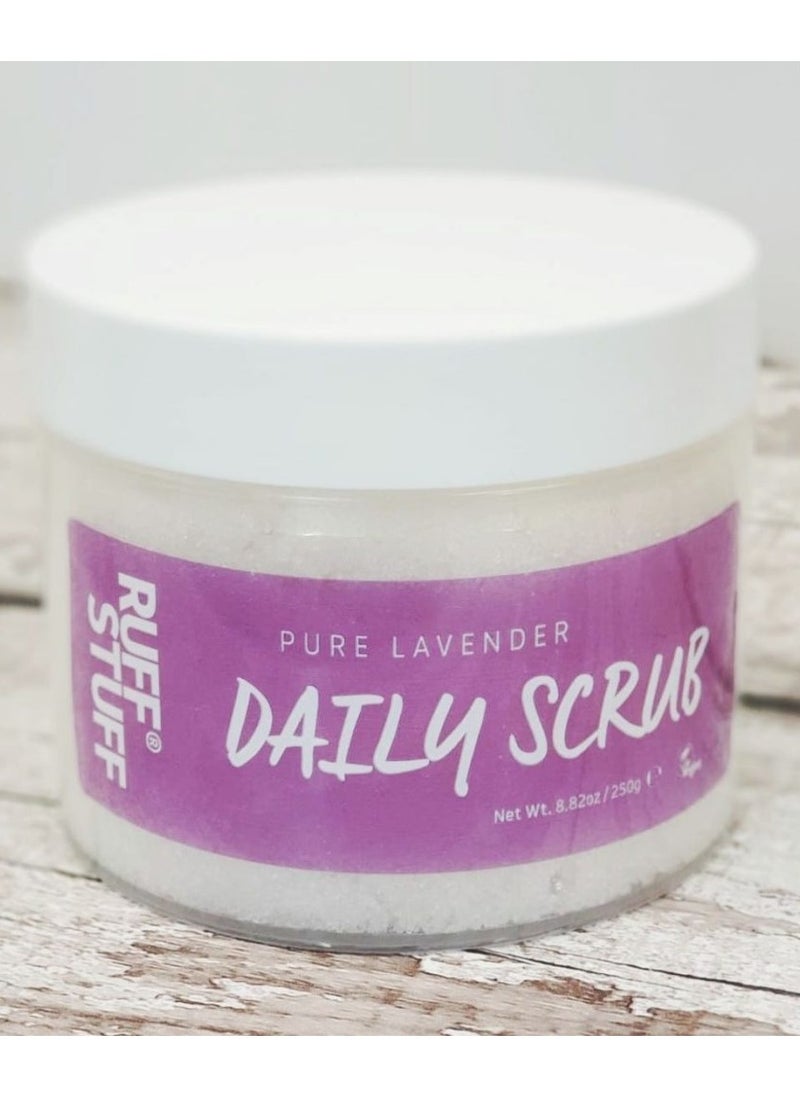 RUFF STUFF Pure Lavender Daily Body Scrub  - Image 1