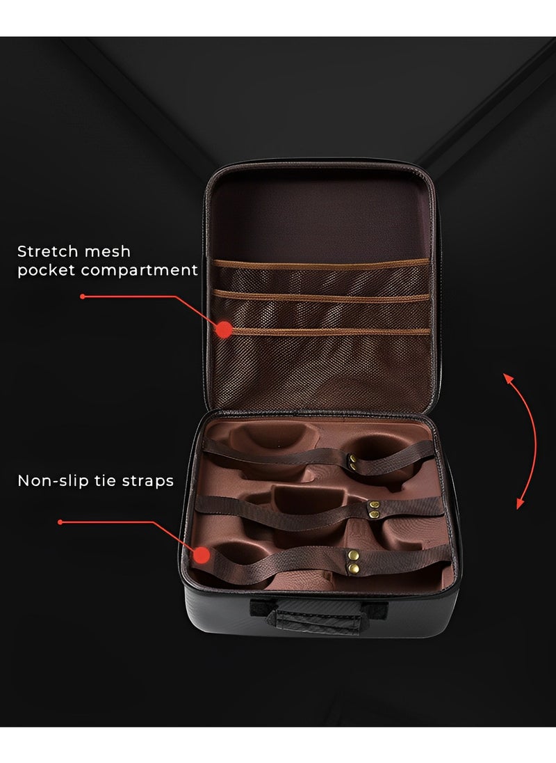 Perfin - V60 Coffee Drip Kit  - 12 Pieces Pour Over Espresso Kit ，With Tool Case ,  For Coffee Table, Kitchen, Camping - Image 1
