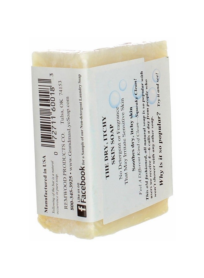 ldreamam Grandma's Pure Lye Soap Bar - 6.0 oz Unscented Face & Body Wash Cleans with No Detergens, Dyes & Fragrances - 60018 (4 Pack) - Image 4