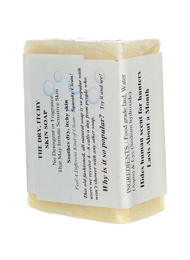 ldreamam Grandma's Pure Lye Soap Bar - 6.0 oz Unscented Face & Body Wash Cleans with No Detergens, Dyes & Fragrances - 60018 (4 Pack) - Image 2