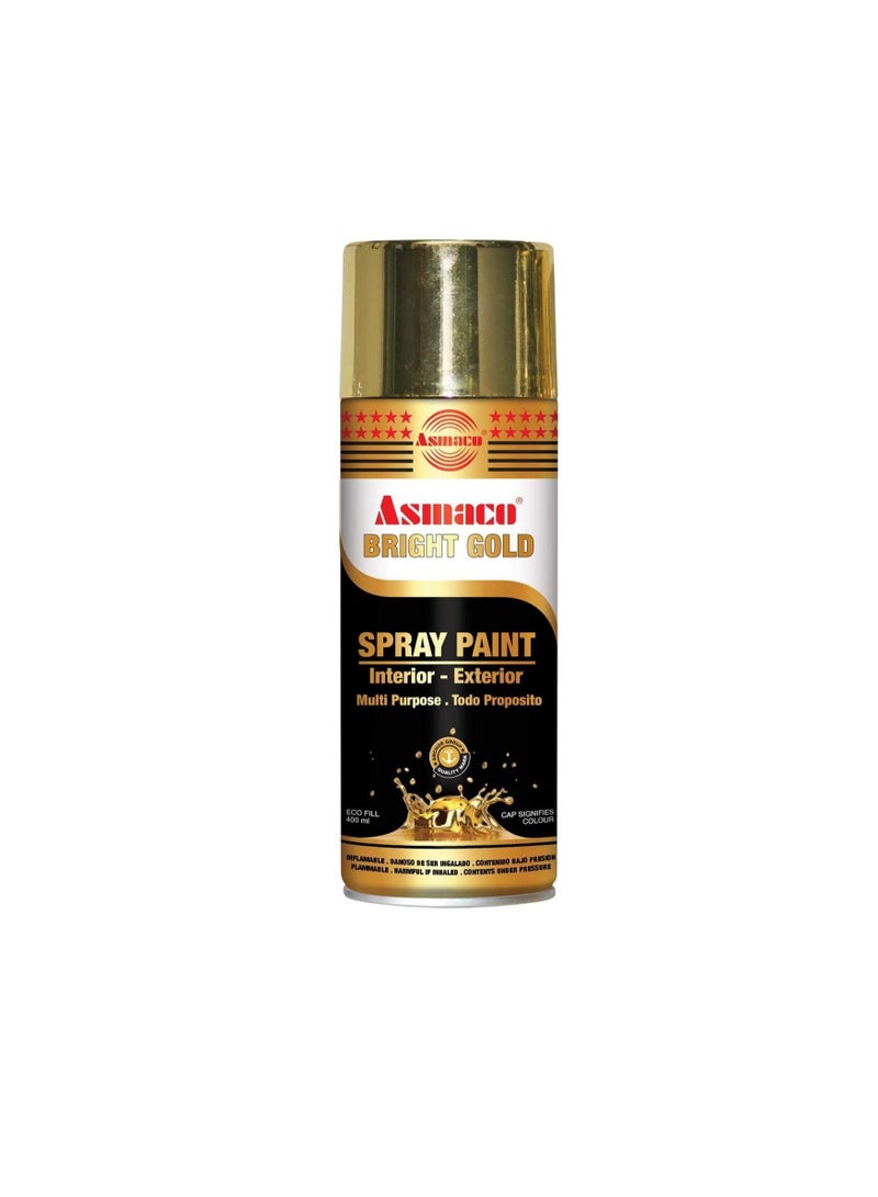 Asmaco Spray Paint Bright Gold - Image 1