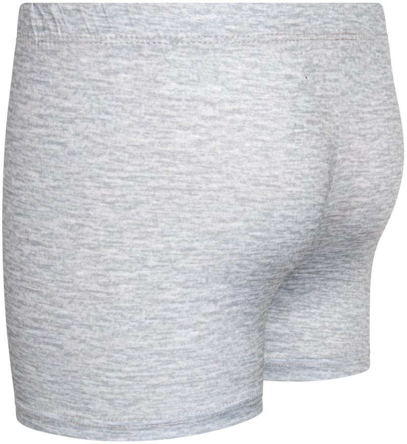 Rene Rofe Girls Athletic Shorts - 2 Pack Breathable Soft Stretch Girls Bike Shorts Four-Way Stretch Cheer Dance Sports Short, Size 6X, Grey/Black - Image 4