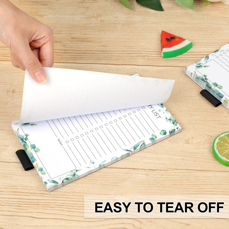 Joyberg 2 PCS Magnetic Grocery List Pads for Fridge, 4.5x7.5 Inches Magnetic Note Pad for Fridge, Grocery List Magnet Pad for Refridge, Magnetics Notepads, Shopping Lists, 60 Pages Per Notepad - Image 4