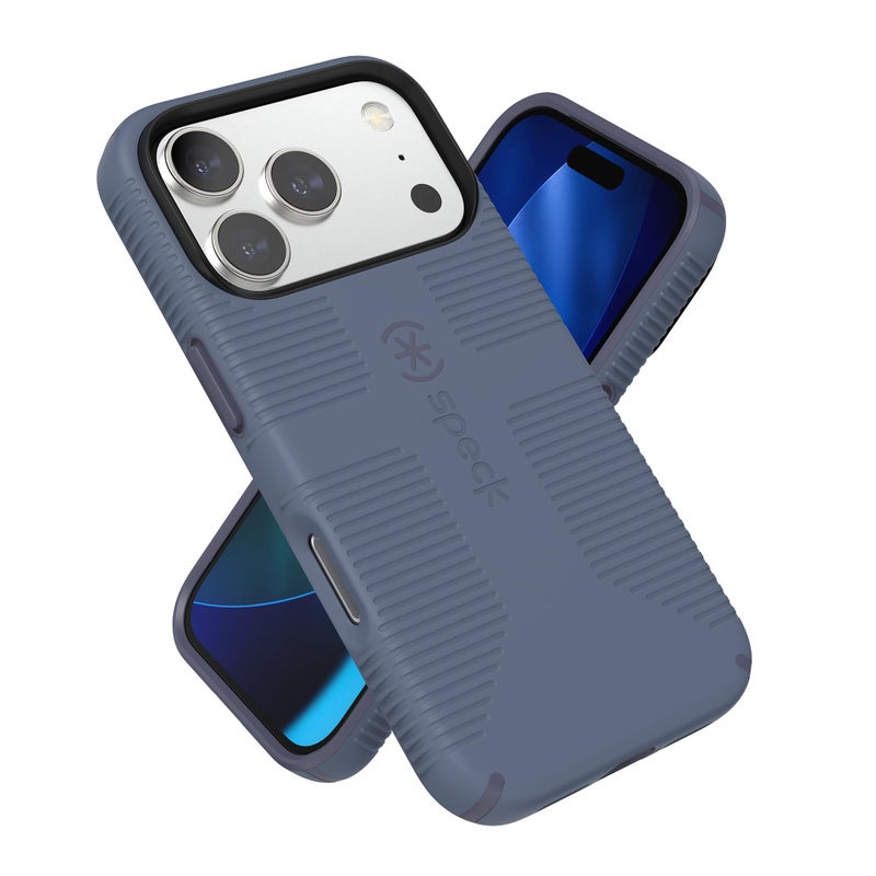Speck CANDYSHELL Grip MS Case for iPhone 17 Pro Mystery BlueFaded Denim Slim Protective Grip Drop Protection MagSafe Compatible - Image 2