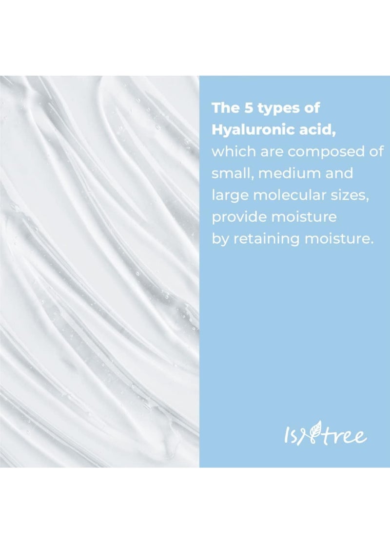 IsNtree Hyaluronic Acid Water Sleeping Mask 100ml 3.38 fl.oz | Moisturizing gel texture | Overnight skincare | Gives radiant glow - Image 3