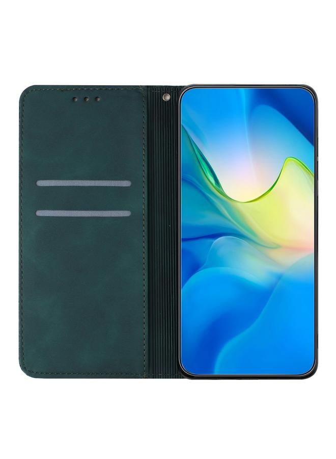 S-TOP Case For Redmi Note 8 Pro Ethnic Embossed Adsorption Leather Phone Case - Image 3
