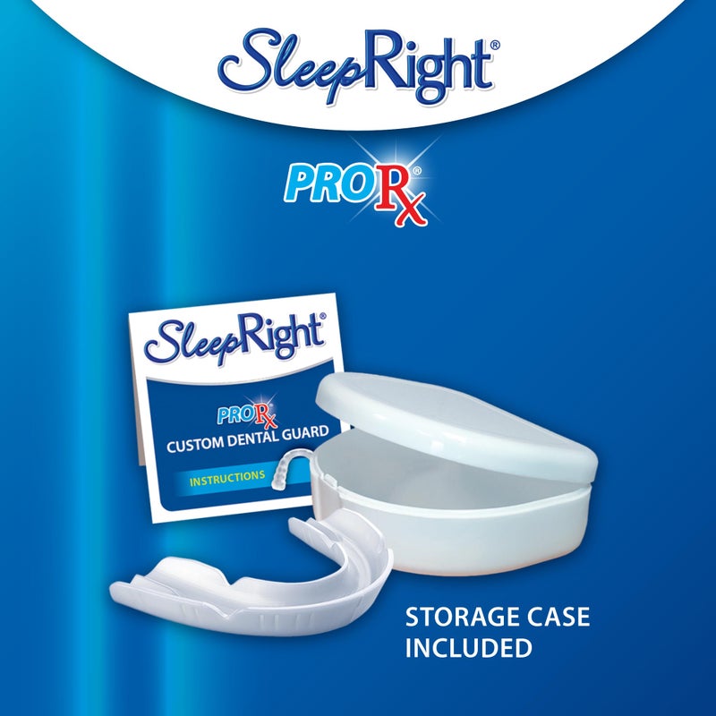 SleepRight حارس الأسنان SleepRight ProRx المخصص - واقي فم لطحن الأسنان أثناء الليل، واقيات ليلية لطحن الأسنان، واقي أسنان مريح للنوم، حماية مخصصة لطحن الأسنان - Image 4