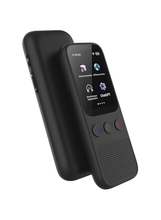 أنكوفو اللغة معدات الترجمة ، ودعم 138 لغة ، في الوقت الحقيقي غير متصل معدات الترجمة ، الترجمة الصوتية غير متصل ، في الوقت الحقيقي المحمولة ثنائية الاتجاه في الوقت الحقيقي لغة الترجمة للسياحة والأعمال التجارية التعلم - Image 1